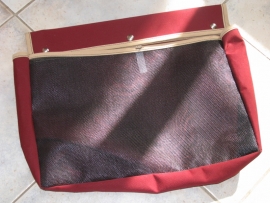  (RTS) Sheet / Dock Line Bag - Large, Burgundy