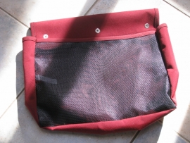 RTS - Sheet / Dock Line Bag - Medium, Burgundy (Reverse Snap)